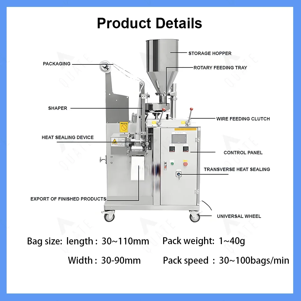 Multi Functional Coffee Packing hine for Retail Bulk Packaging Automatic Weighing Sealing