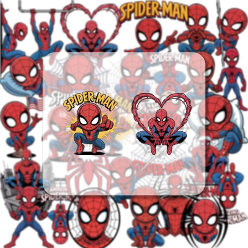 Pegatinas Decorativas de Graffiti de Spider-Man de Marvel, Paquete de 30 Piezas, Resistentes al Agua, de PVC, para Equipaje, Patineta, Tableta, Regalo para Niños