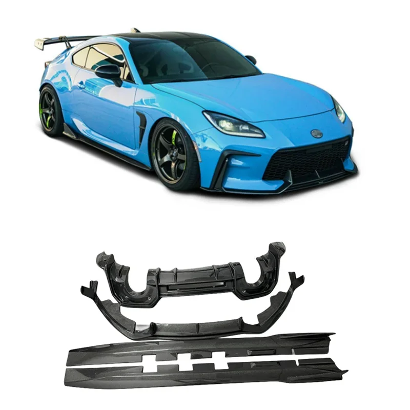 For Toyota GR86 ZD8 Subaru BRZ 2022 2023+ High Quality Carbon Fiber Bumper Front Lip Rear Diffuser Spoiler Side Skirts Body Kit