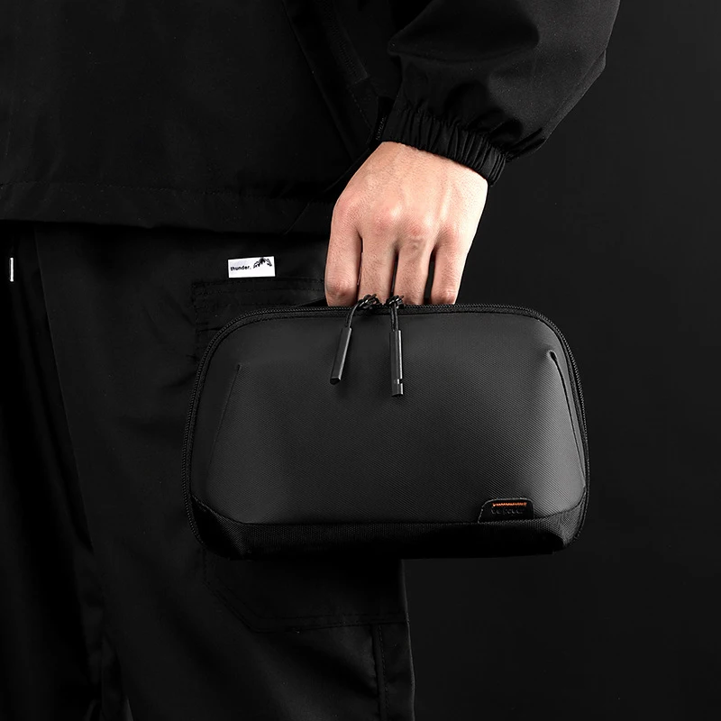 Portable Cable Storage Bag Waterproof Digital Electronic Accessory USB Data Line Charger Plug Storage Bag Travel Cable Organizer