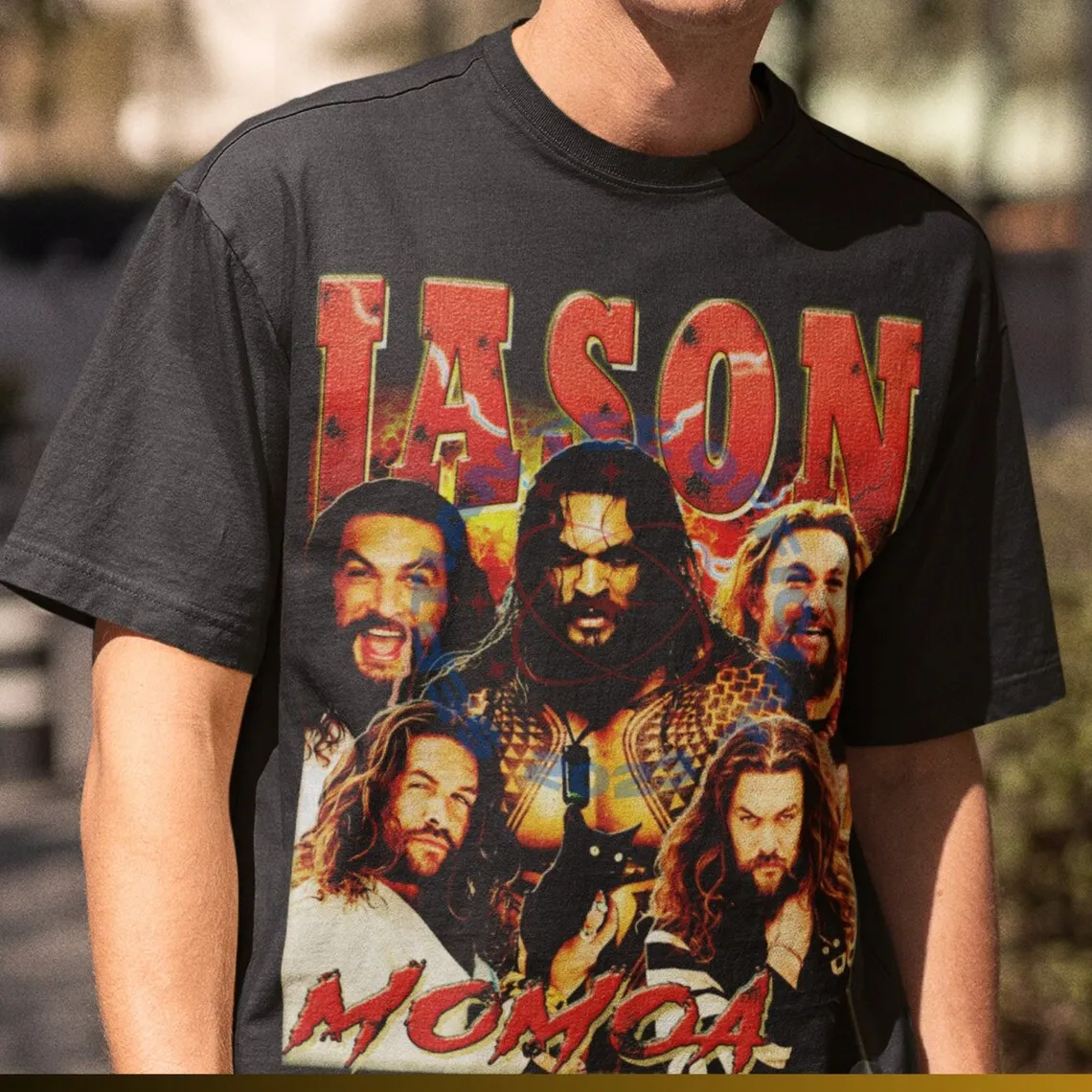 Limited Jason Momoa Shirt Homage Jason Momoa Tshirt Movie Character 90s Shirt Jason Momoa Fan Jason Momoa Merch Gift For Women A