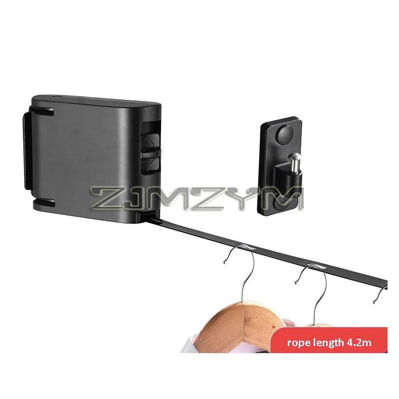 Retractable Clothesline Indoor Outdoor Clothes Drying Rack Rope Tensioner Tightener For Apartment Balcony Laundry Products