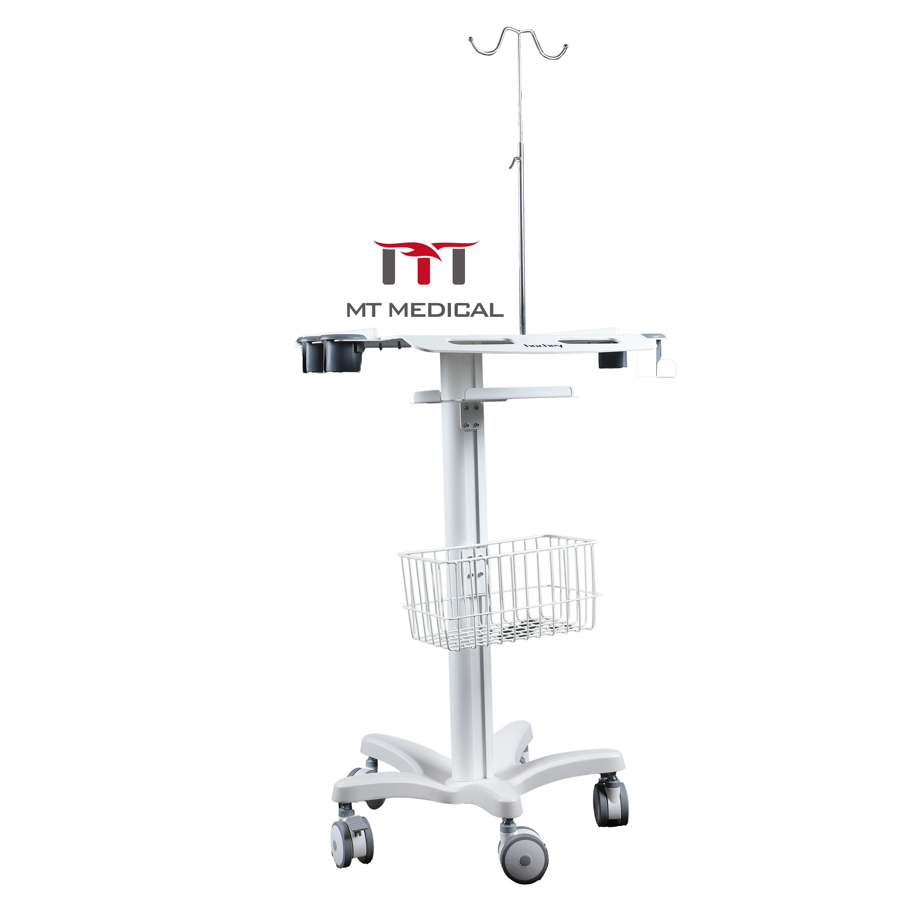 Dental Trolley Steel Stand Dental Computer Cart For Oral Scanner For Hospital Use
