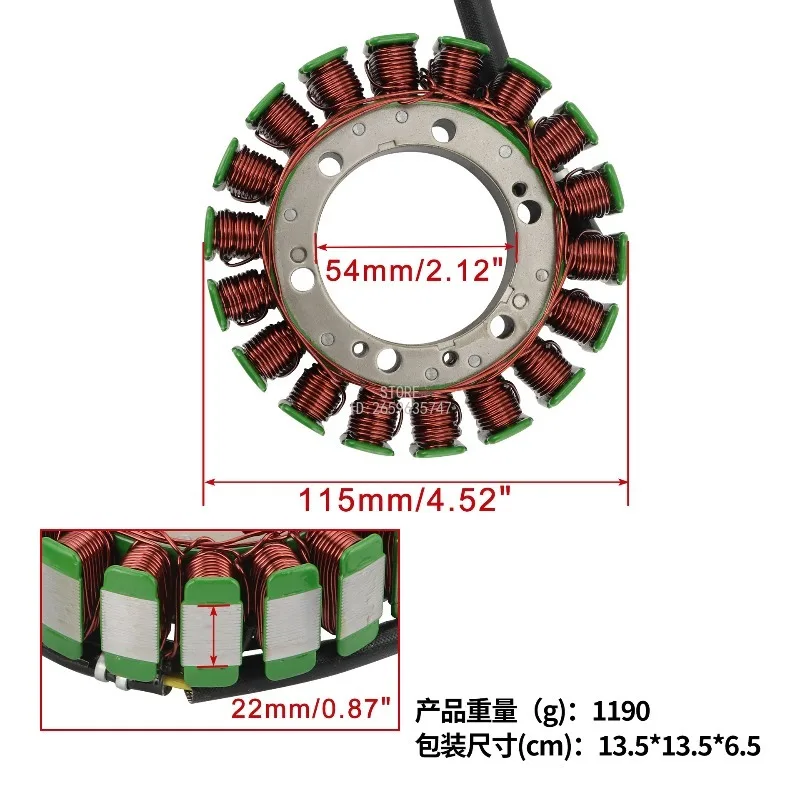 Stator Coil for 2002-2005 Mille R 1998-2003 AP0295830