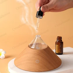 Diffusore ad ultrasuoni con Base in legno senz'acqua di olio essenziale diffusore di aromi di anioni per umidificatore distributore di odori di fragranze per la stanza di casa