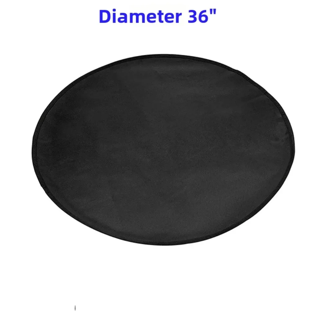 Silicone Fiberglass Pad Fireproof Grill Mat For Outdoor Barbecue Reusable Design Fire Resistant Material Resistant To Wear