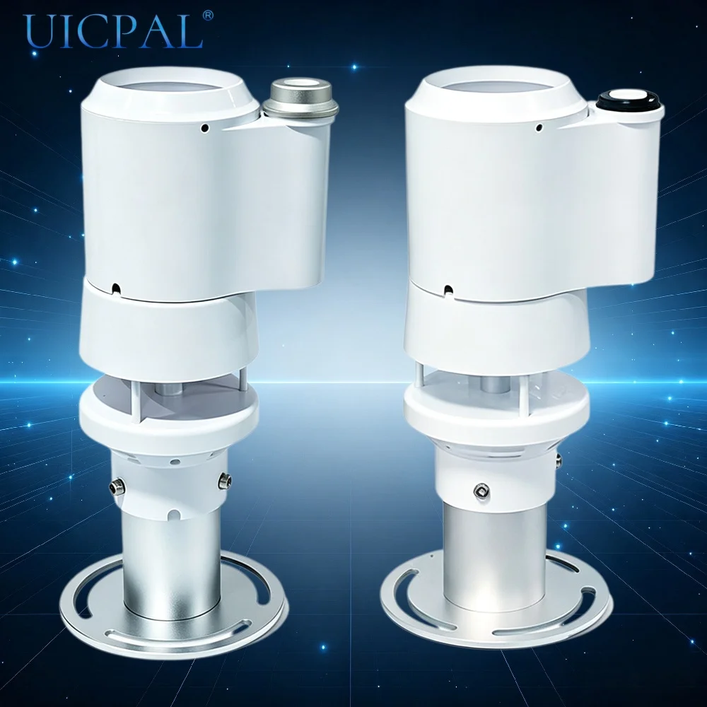 7-in-1 RS485 Ultrasonic Weather Sensor Temp Humidity AP Pressure Wind Speed Direction Total Solar Radiation Rainfall Illuminance