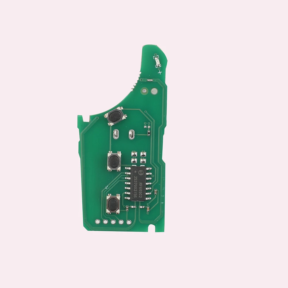 jingyuqin Remote Car Key For Kia K2/RIO SPORTAGE SORENTO 433Mhz ID46/ID60 Chip 3 Buttons Flip Folding ASK/FSK