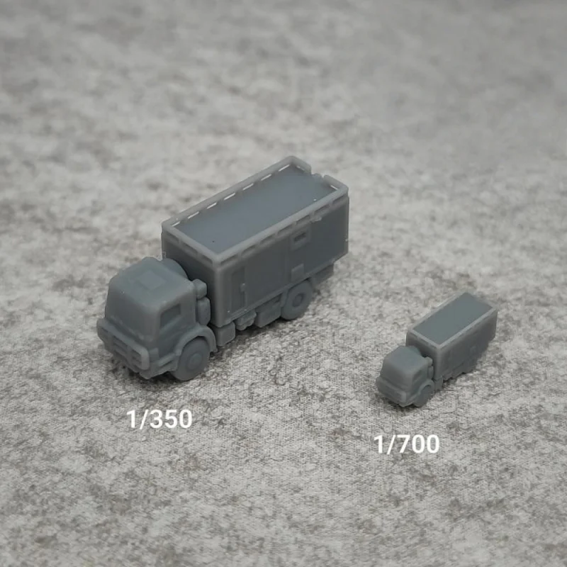 5PCS Logistics Support Communication Command Vehicle Resin  Model 1/350 Or 1/700 Tank Combat Vehicle Miniature Model TK242