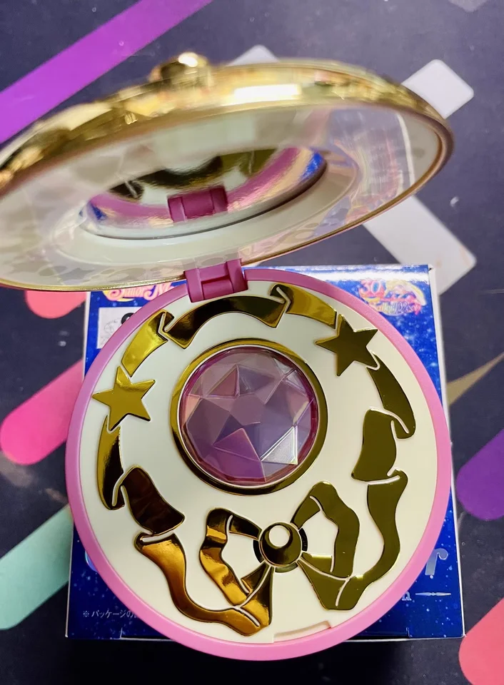 In Stock Original Bandai Proplica Anime Sailor Moon Periphery Toy Moon Stick Crystal Star Transformation Mirror Christmas Gifts