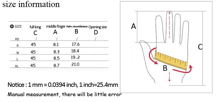 Ladies' Winter Warm Touchscreen Korean Medium-length Leather Gloves with Velvet Lining Women 45 cm Long Single-breasted Luvas