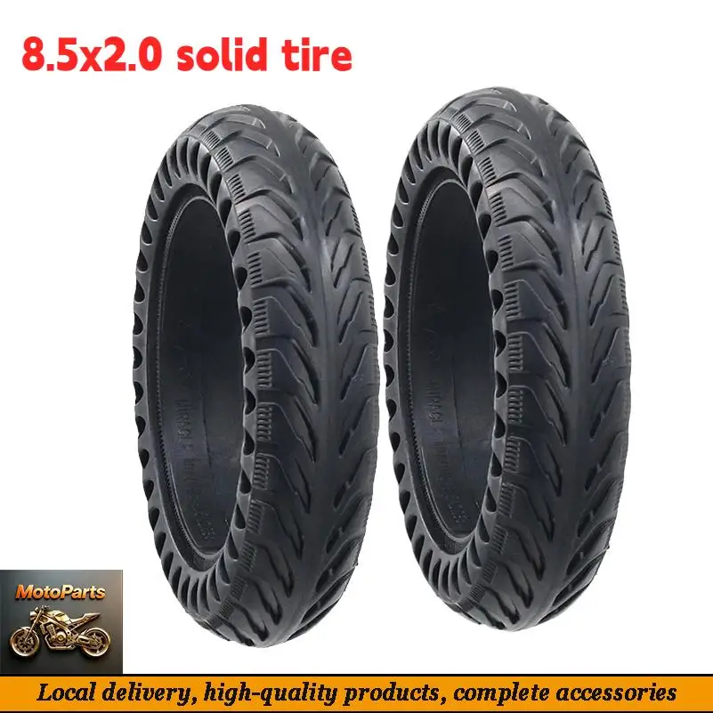 8.5x2.0 Solid Honeycomb Tires for Electric Scooters, 8-Inch S1 S2 S3 Non Pneumatic Tires, Explosion-Proof Wheel Tires Fast Delivery
