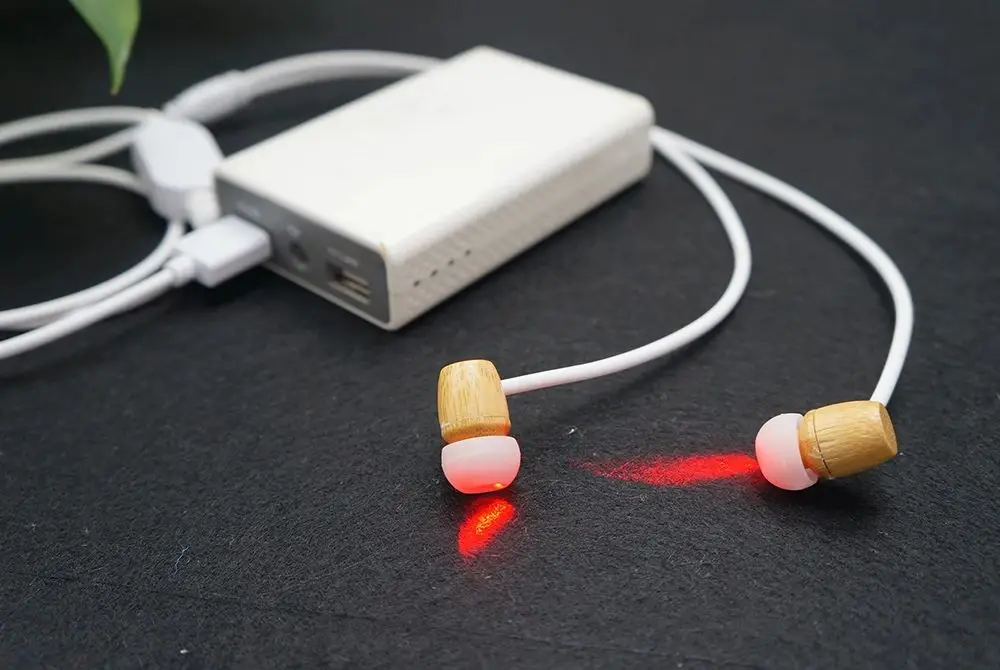 650nm Laser Earplug Irradiation-Semiconductor Ear Canal- laser Therphy Head