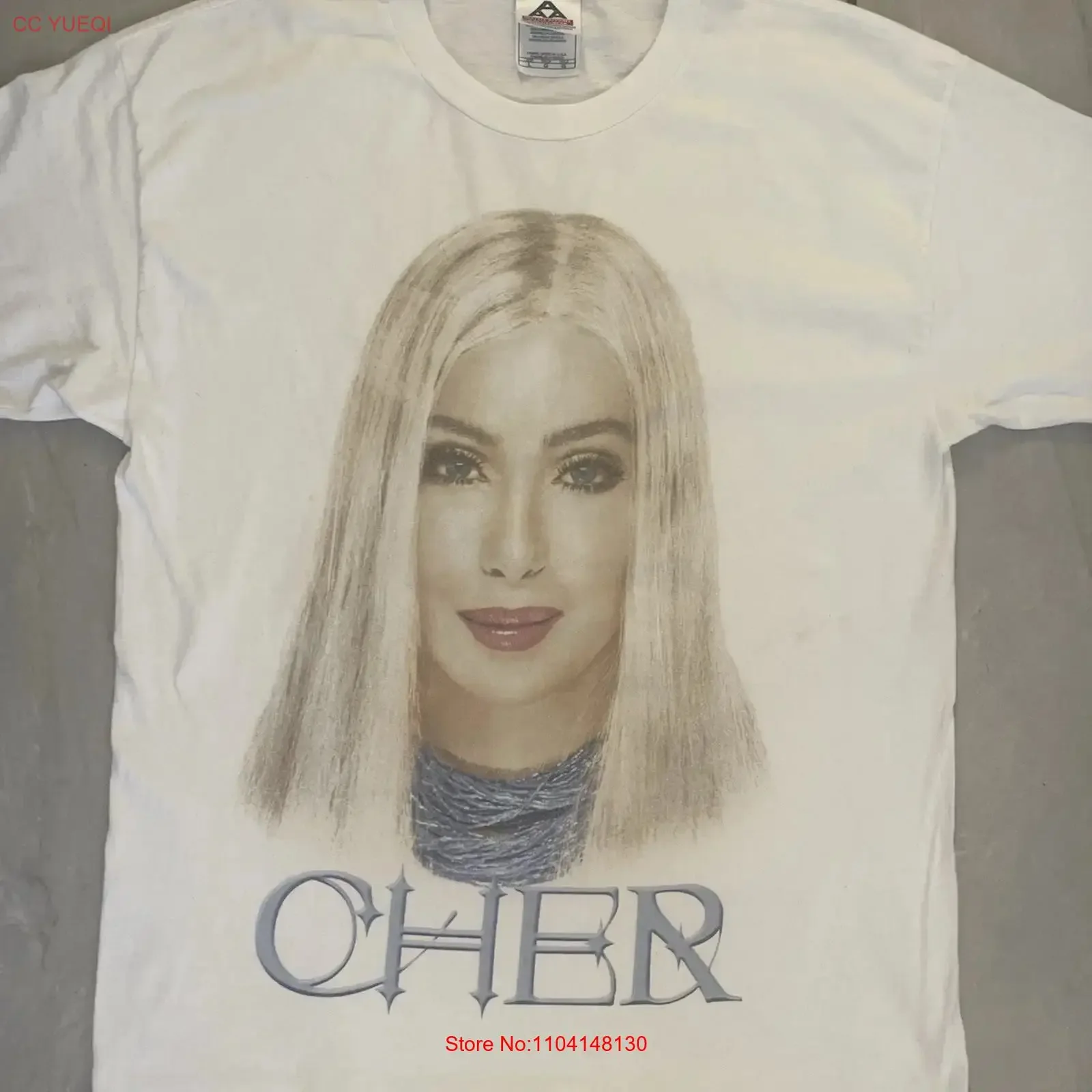 Vintage Cher Living Proof Farewell Tour 2002 T Shirt Size Large AAA vintage Washed Comfortable Top For Everyday Wear Casual