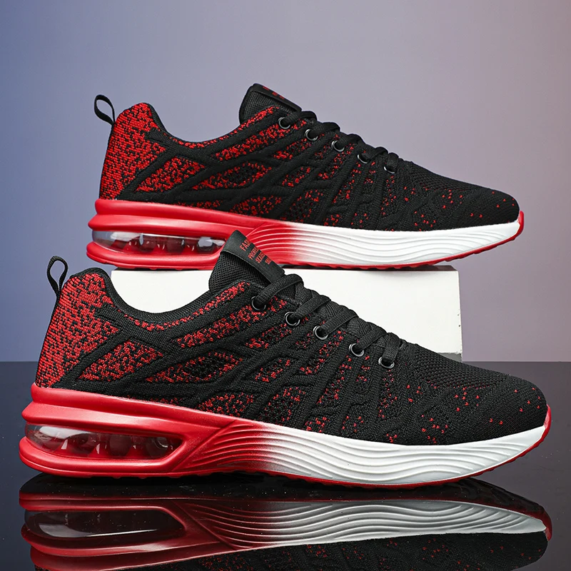 Men Casual Sneakers Mesh Lightweight Breathable Soft Soled Running Shoes Slip-on Male Flats Loafers Shoe Trainers Zapatos Hombre