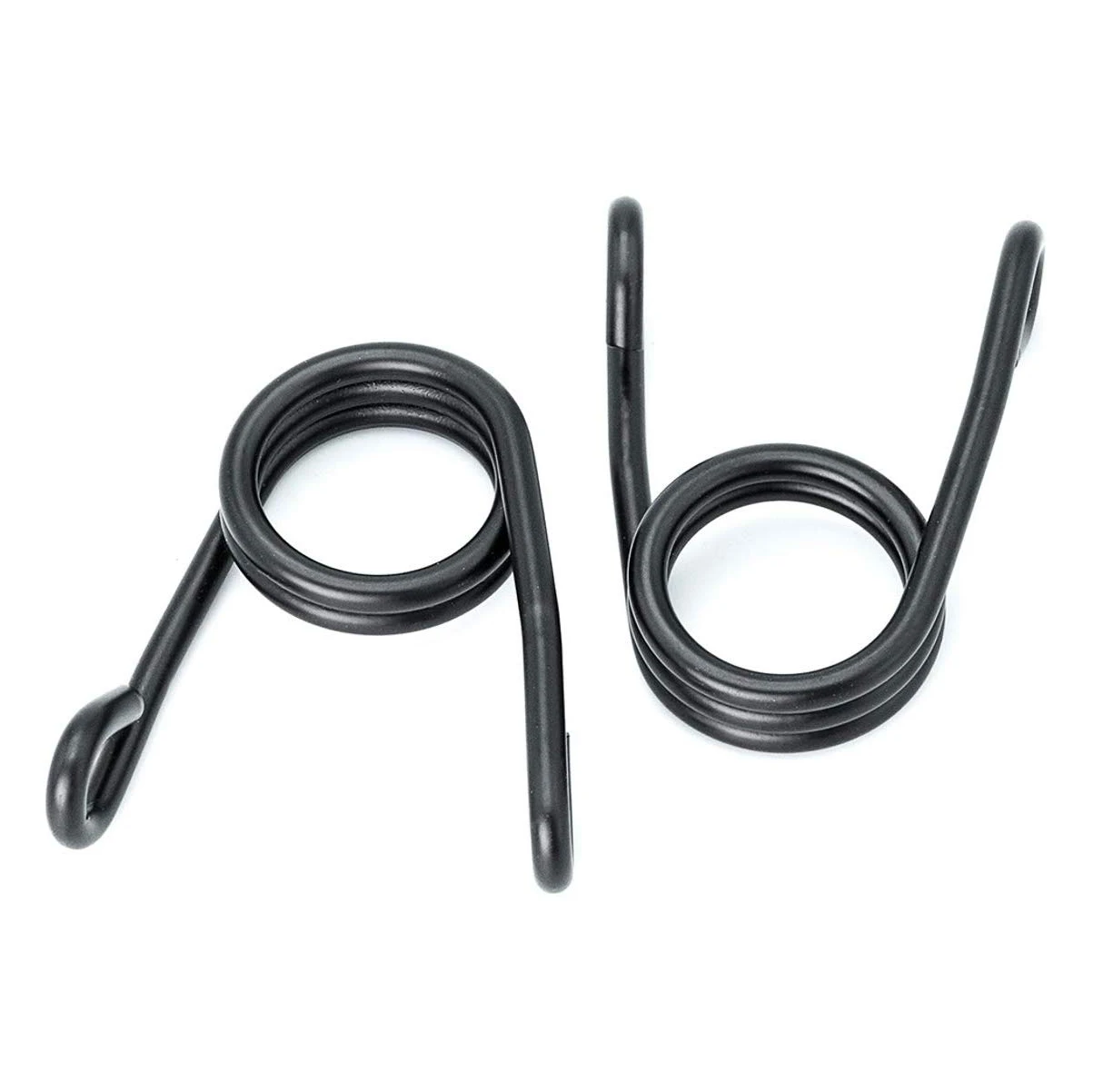 2 Pcs 2 inch Universal Motorcycle Scissor Clip Type Solo Seat Springs (Black)