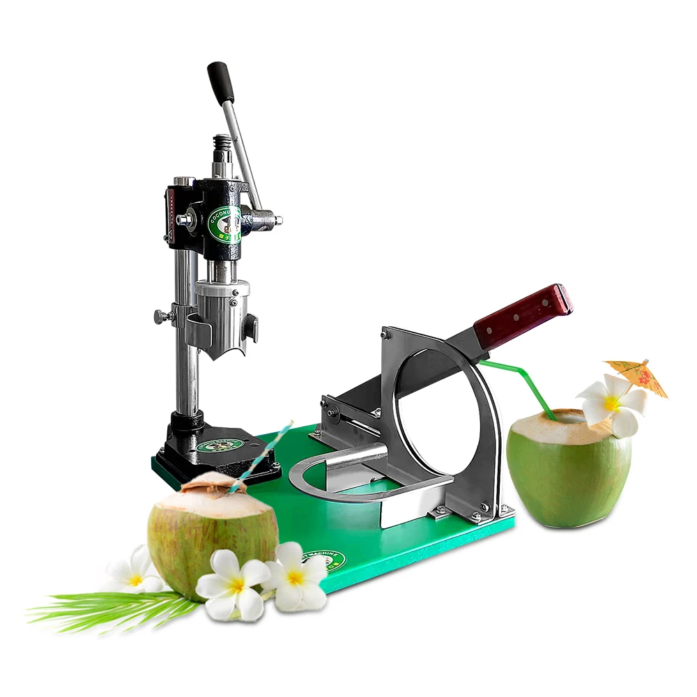 

Stainless Steel Coconut Hole Opening Tool New Design Green Tender Coconut Peeling Trimming Machine