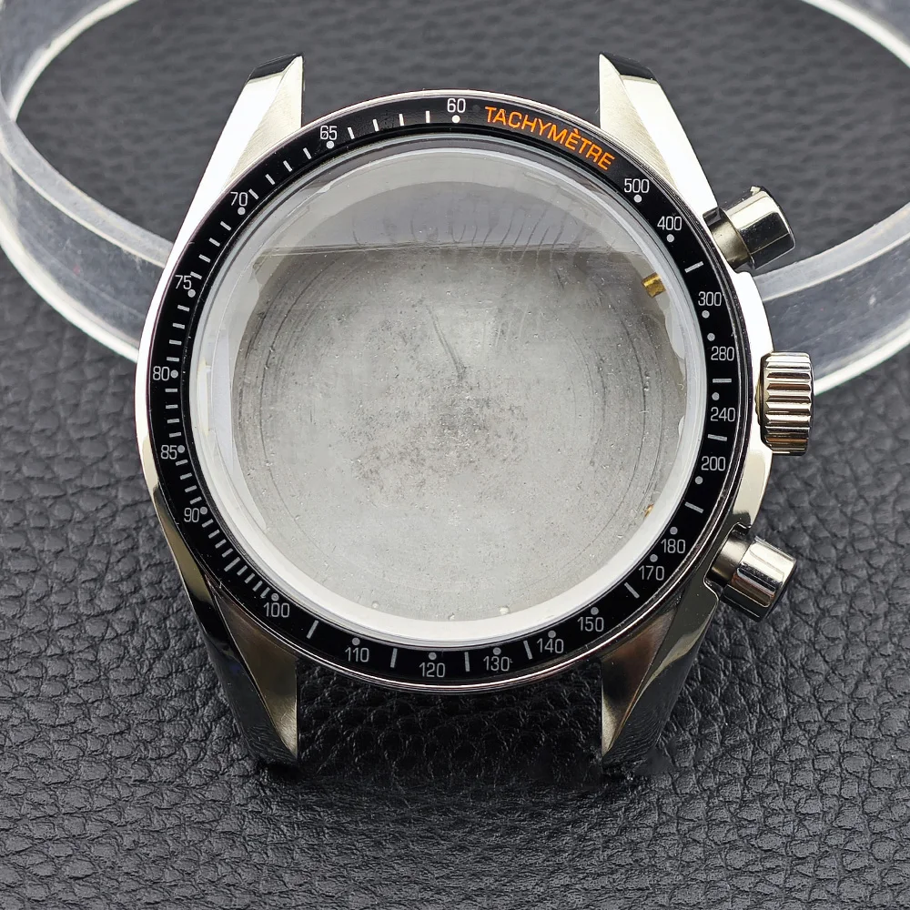 39,7mm Herren uhren Metall gehäuse passen vk63 Uhrengehäuse Uhr Zubehör Uhren teile passt 20mm Armband Uhren box