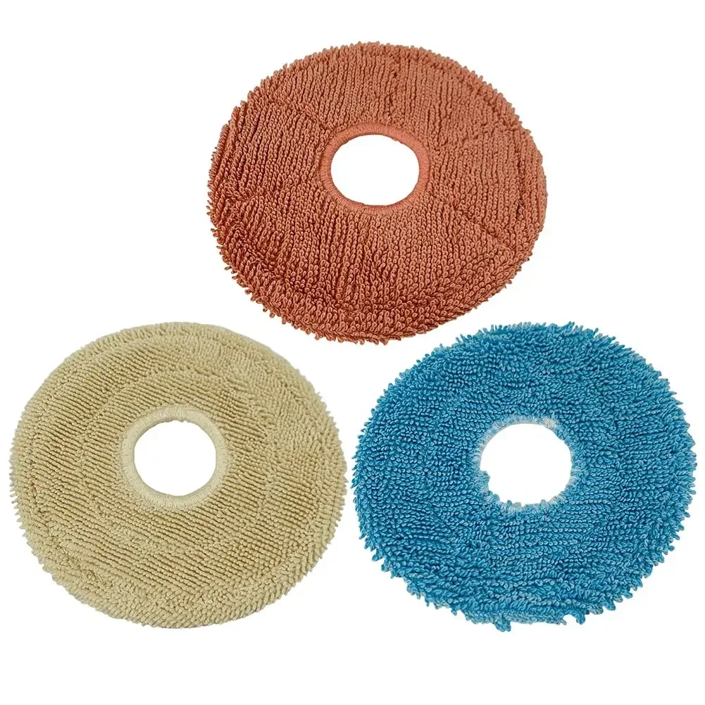 Mop Cloth Set Robotic Mop Pads Home Floor Cleaning Heat-lock Cleaning Plush Material For MOBIUS 60 Robot Vacuum
