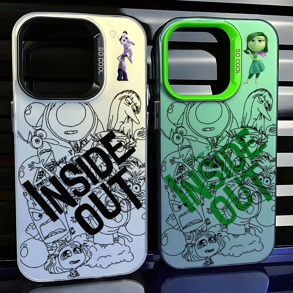 Disneys Inside Out 2 Case for OPPO Realme 8 8i 9i 10 11 Pro C12 C15 C20 C21Y C31 C33 C35 C53 C55 5G Matte Shockproof Back Cover