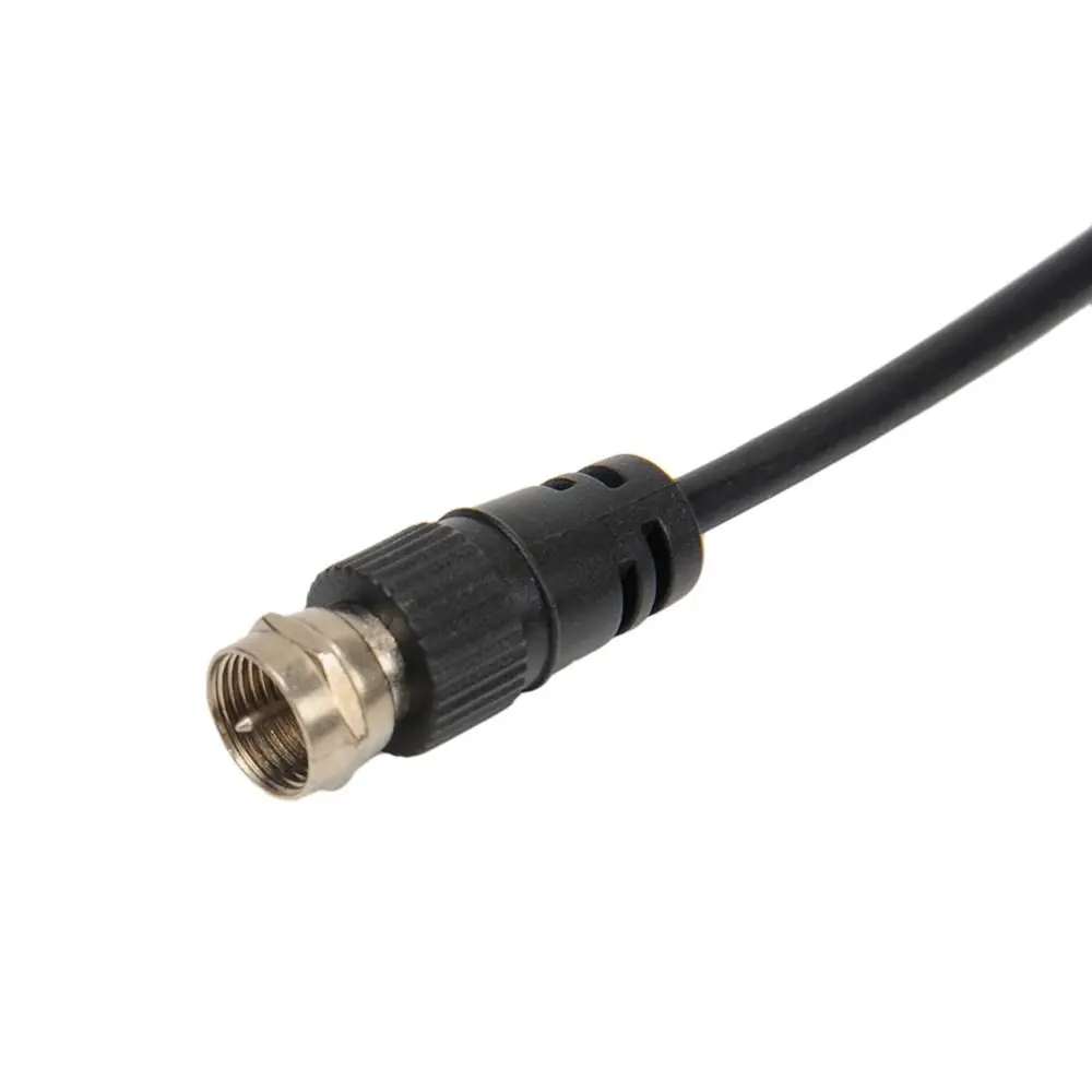 Antena TV HDTV Penerima Sinyal VHF UHF TV Warna HD Digital Dua Loop Antena Dalam Ruangan Antena TV Antena Telinga Kelinci Antena TV