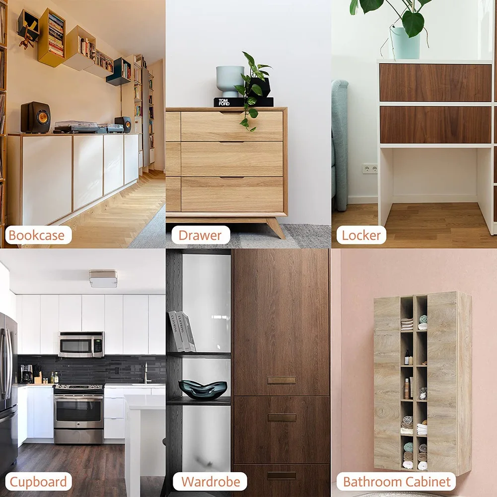 A44I-Push Latches Push To Open Door Catches Push To Close Magnetic Latch Touch Opener For Draw Kitchen Cabinet