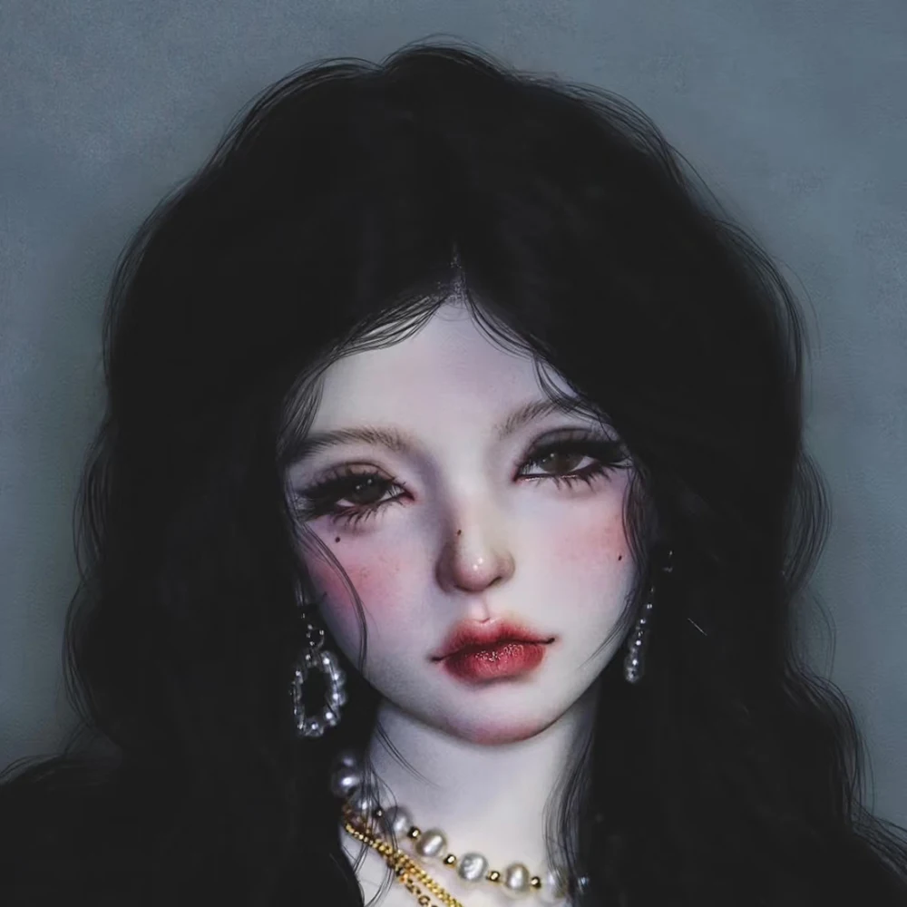

Новая голова куклы 1/3 BJD для девочек, материал из смолы, голова куклы «сделай сам», без макияжа, голова для 1/3 BJD куклы, подарки для тела девушки