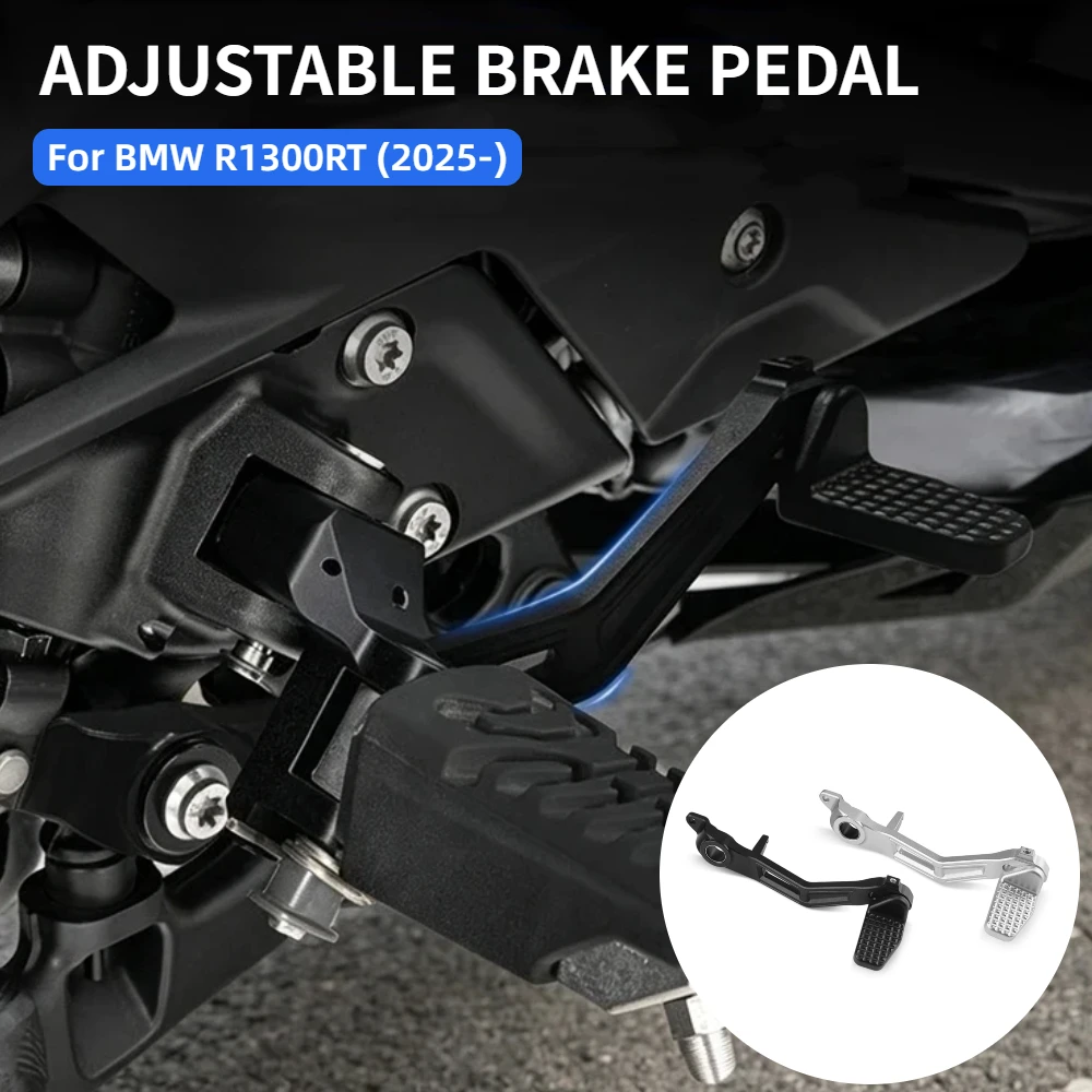 R1300RT 2025 2026 Adjustable Rear Footrest Pedal Lever For BMW R 1300 RT R 1300RT R1300 RT Motorcycle Foot Pedal Brake Lever