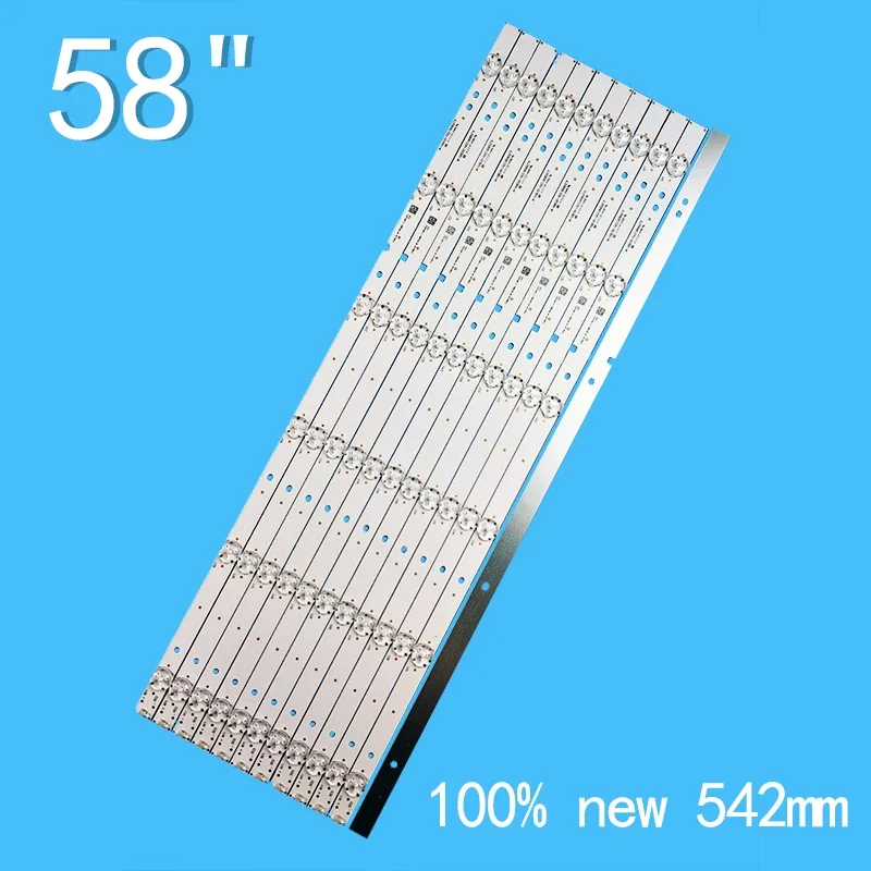 LED backlight strip For JL.D58061330-003BS-M LED58M5000U LED58EC550UA