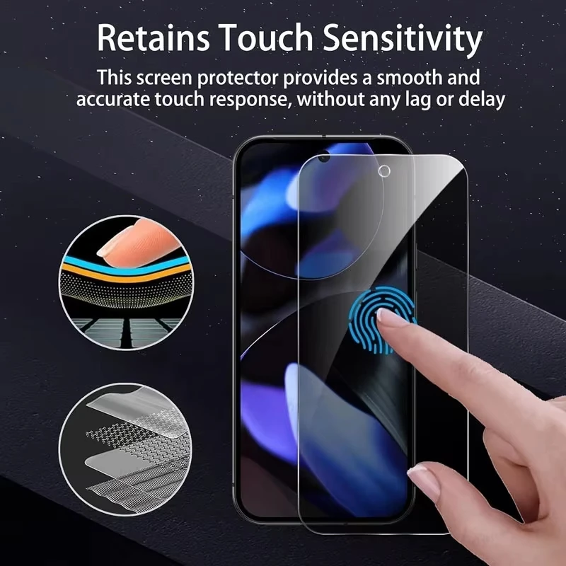 1-4PCS Privacy Screen Protector for Samsung S26 Ultra S25 S24 S23 S22 S21 Plus Dust Free Easy Install Anti Spy Tempered Glass
