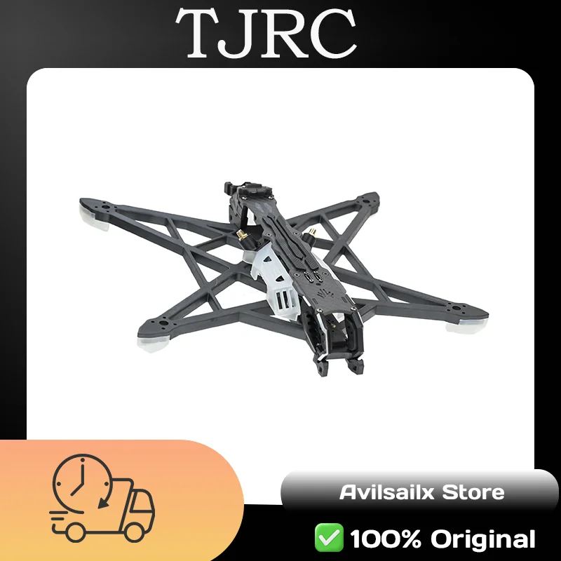 TJRC Yujian 8V2/10 Carbon Fiber FPV Drone Frame Kit Long Range HD Racing Quadcopter