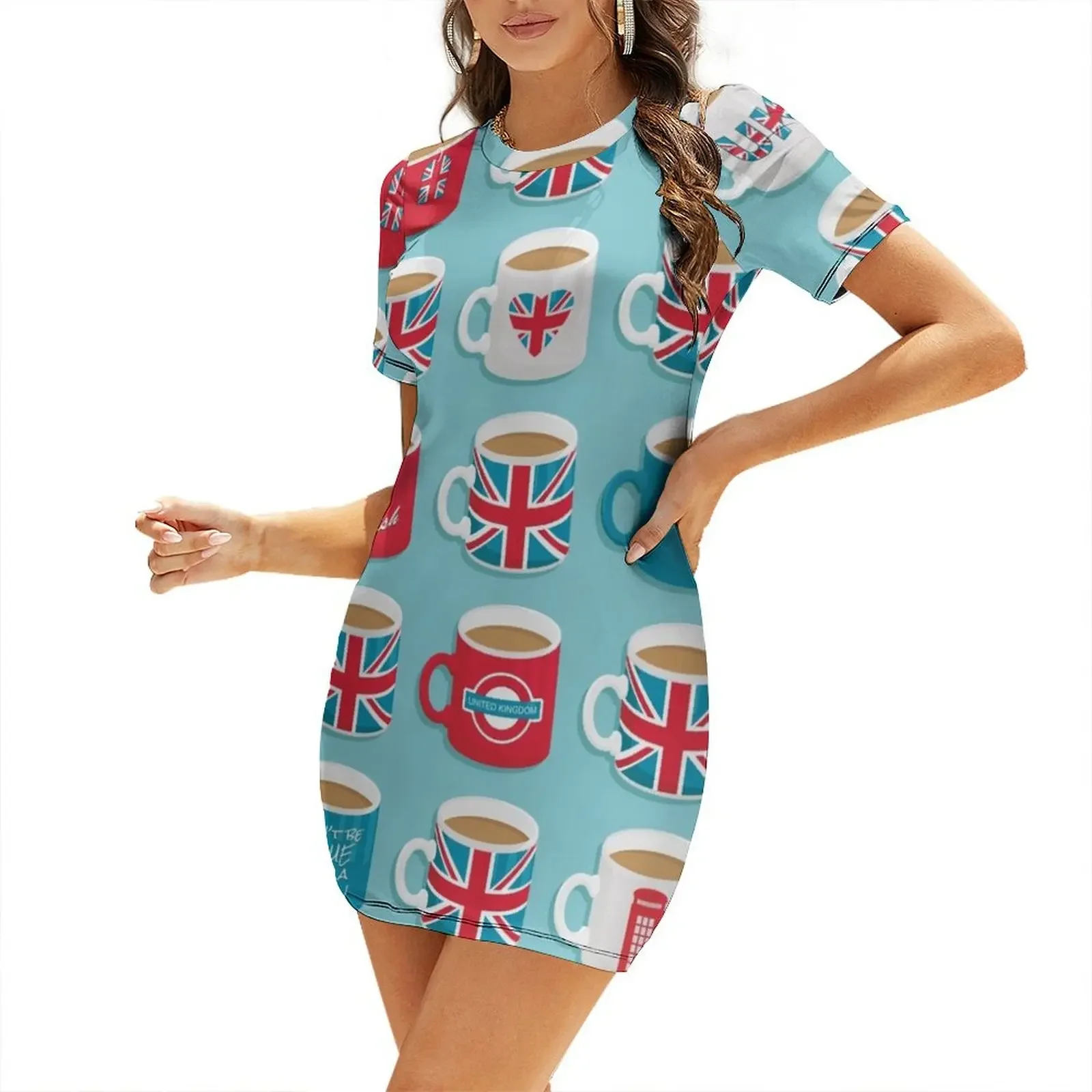 

A Very British Brew Short-Sleeved Dress dresses for special events dresses for prom evening dresses ladies