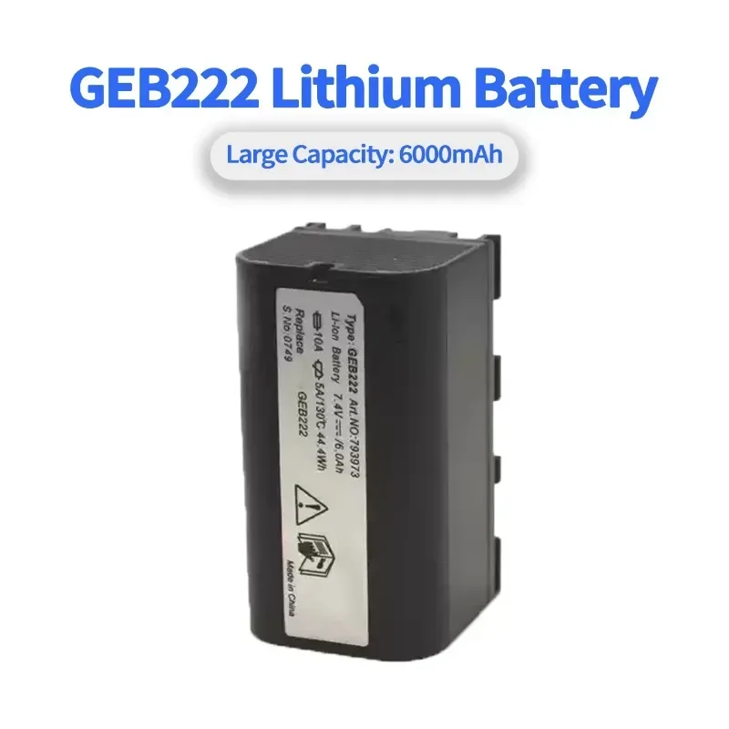 

TS09 GEB222 Li-ion Battery for TS02/06/802/TPS1200/1200/1230 Total Station and Piper 100/200 Lasers Rechargeable Battery