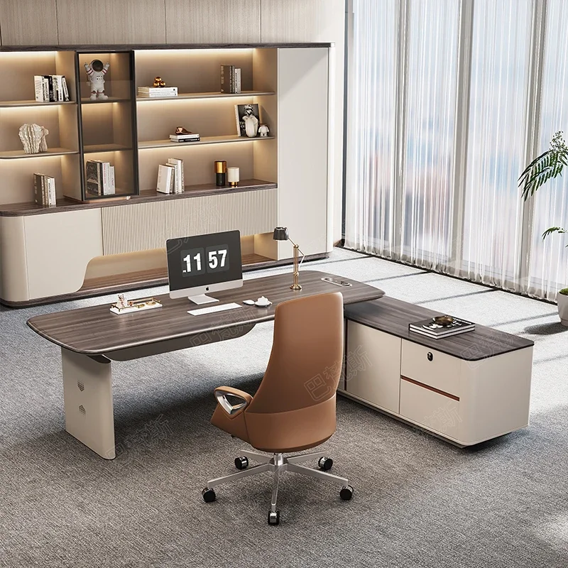 Electric Elevate Executive Desk Wire Organizer Essentials Strong Executive Desk Design Large Mesa Para Computador Furniture