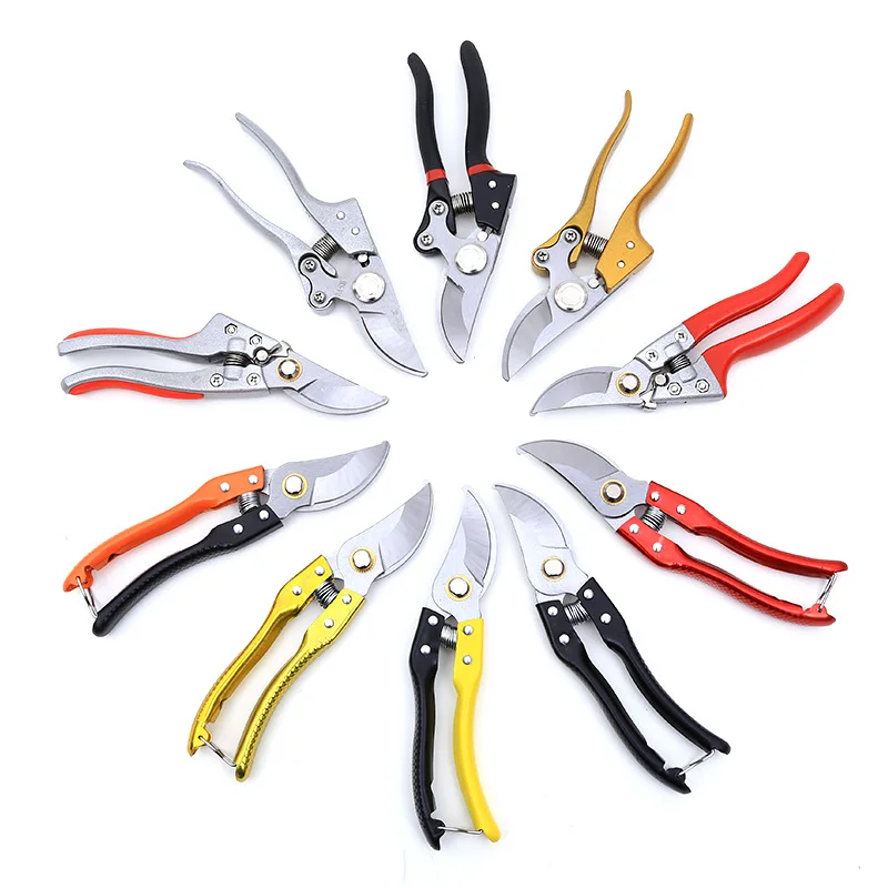 Stainless Steel Pruning Shears Labor-saving Manual Grafting Shears  Portable Multi-functional Fruit Branch Shears