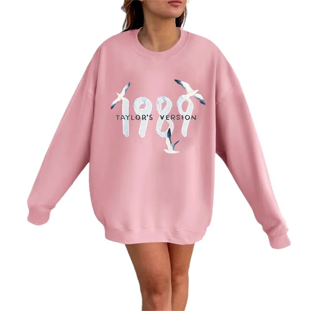 1989 Autumn Winter Hoodie Women Taylor The Eras Tour Women Sweatshirts Midnight Album Swift Print Hooded Women Clothing Pullover