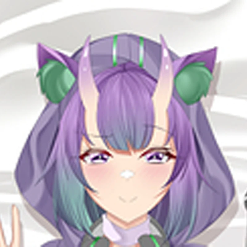 

Anime Dakimakura Pillow Case Violet Sexy and Busty Beautiful Girl Double-Sided Halloween