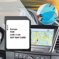 Live 11.25 Carminal for Renault Megane Clio Laguna Scenic Kangoo SD Card Europe 2024 Navigation Sat Nav Maps 8GB 8201753027