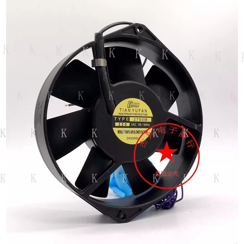 C  FOR 1PCS TOB1SHI TYPE 2750M 15038 AC220V 50/60Hz 15CM All-metal Heat Dissipation Fan