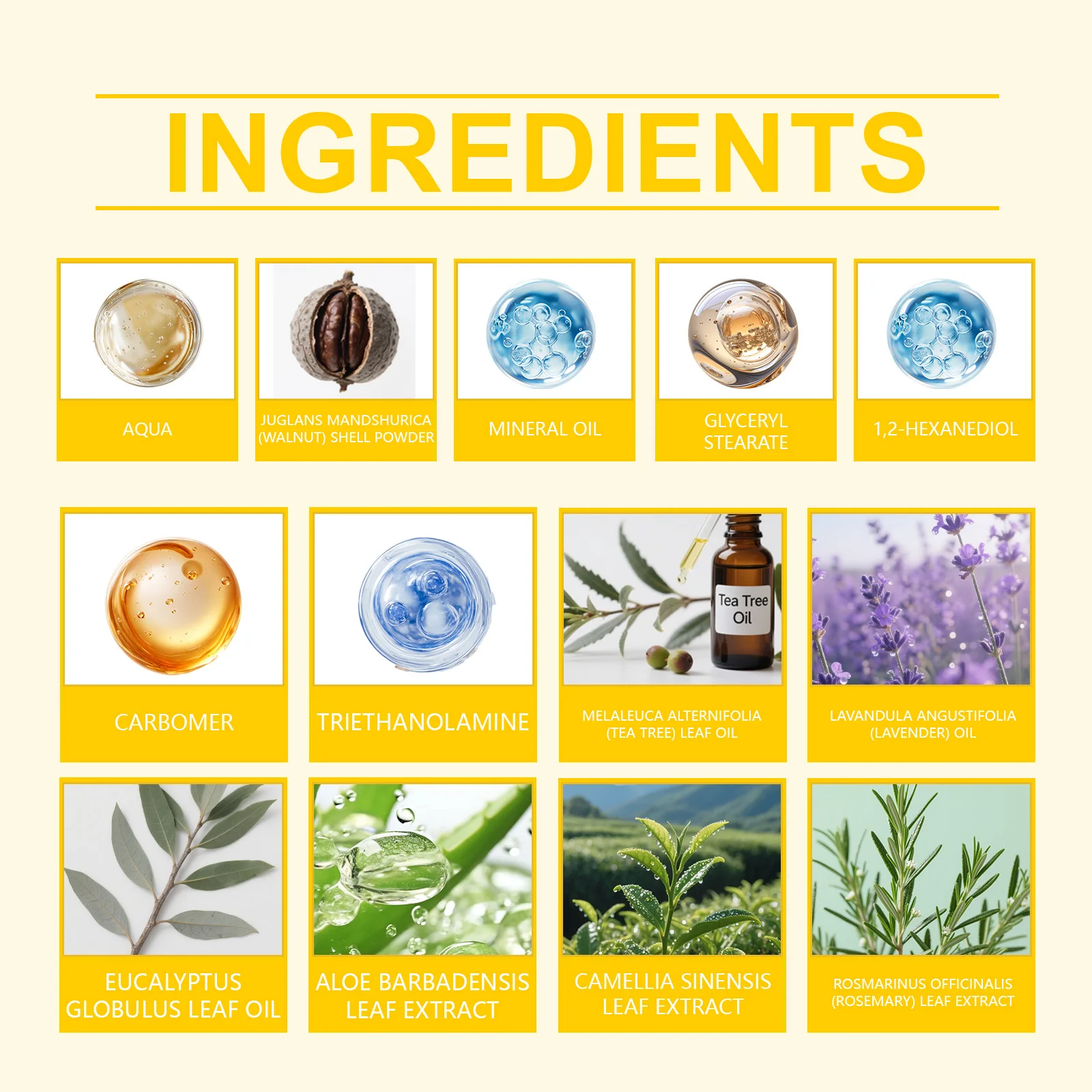 For Foot Body Tea Tree Lavender Scrub Cream Deeply Cleansing Physical Exfoliabtion Through Granules Skin For Soft Tender Skin