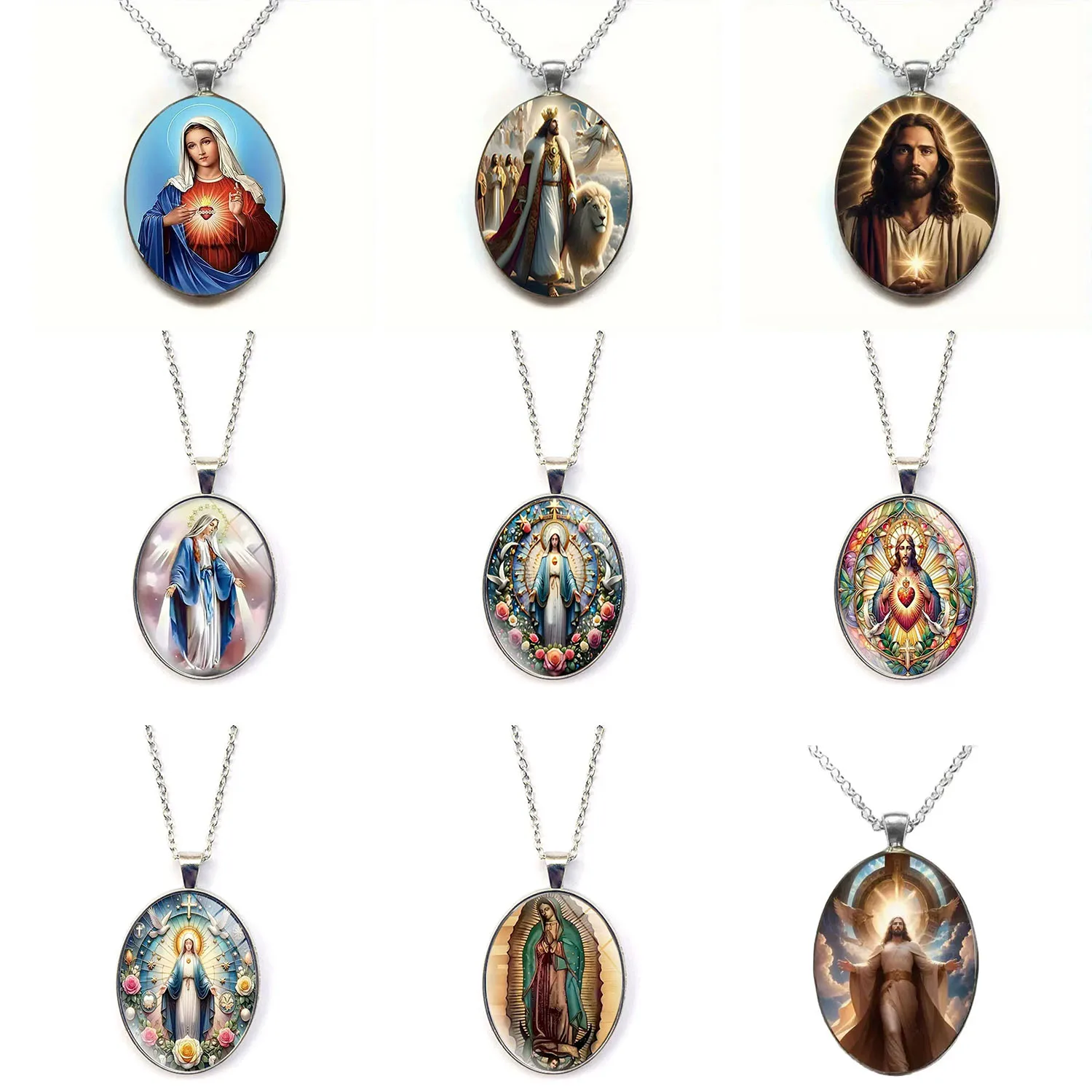 Винтажный-кулон-с-драгоценными-камнями-ювелирное-ожерелье-стеклянный-кулон-новый-продукт