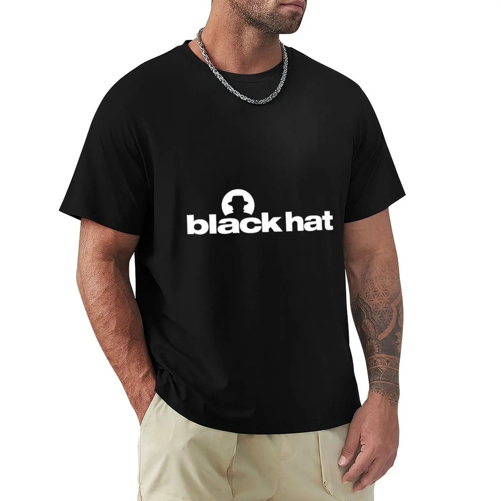 

blackhat T-Shirt football t shirt anime outfits for men