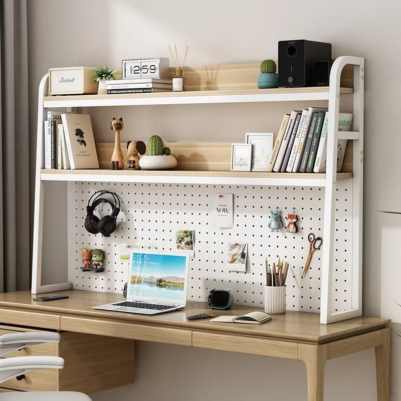 

Bookshelf Storage Shelves Desktop Multilayer Wrought Iron Shelves Student Computer Desk Bookcases Estante Home Furniture WKBS