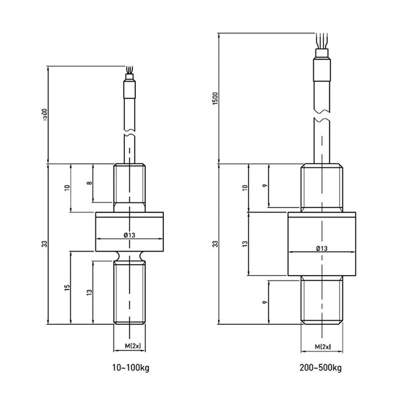 Mini Tension Compression Sensor Industrial Automation Force Measurement Tactile Test Load Cell