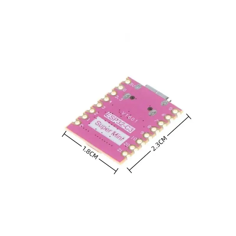ESP32 C3 Development Board Integrated Circuits Mini Wifi ESP32 BT Bluetooth Module 32-Bit Single-Core Processor C3 16Pin Type-C