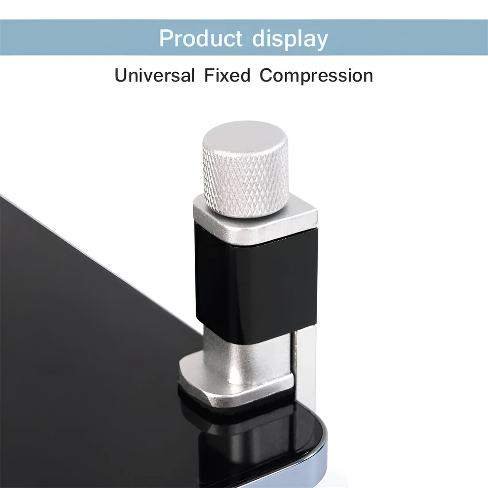 Universal Fixture Clamp Holder Adjustable LCD Screen Fixing Fixture Clip Alloy Metal Fastening Clamp for IPhone Xiaomi