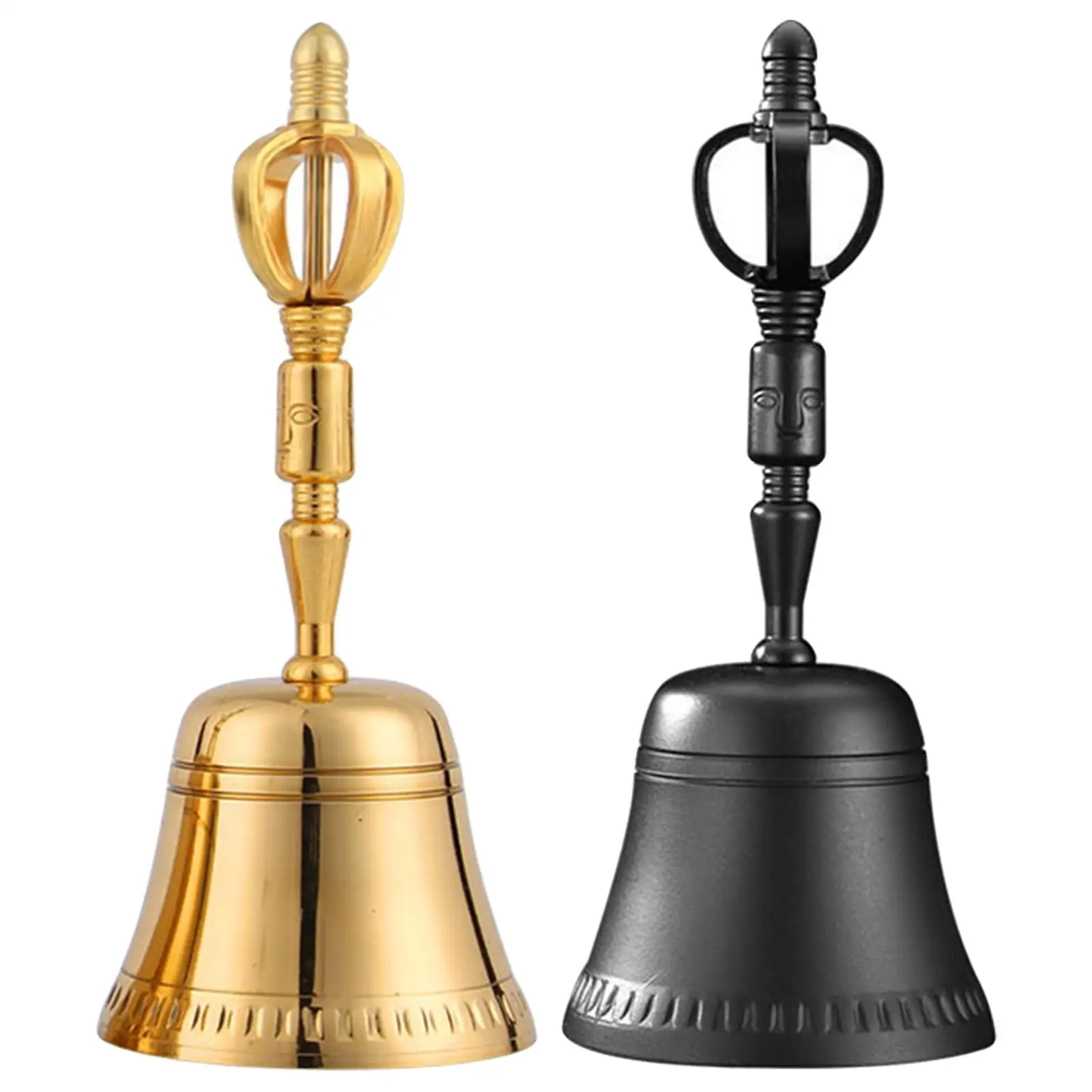 Hand Bell Buddha Taoist Copper Multi-Purpose Musical Magic Instrument