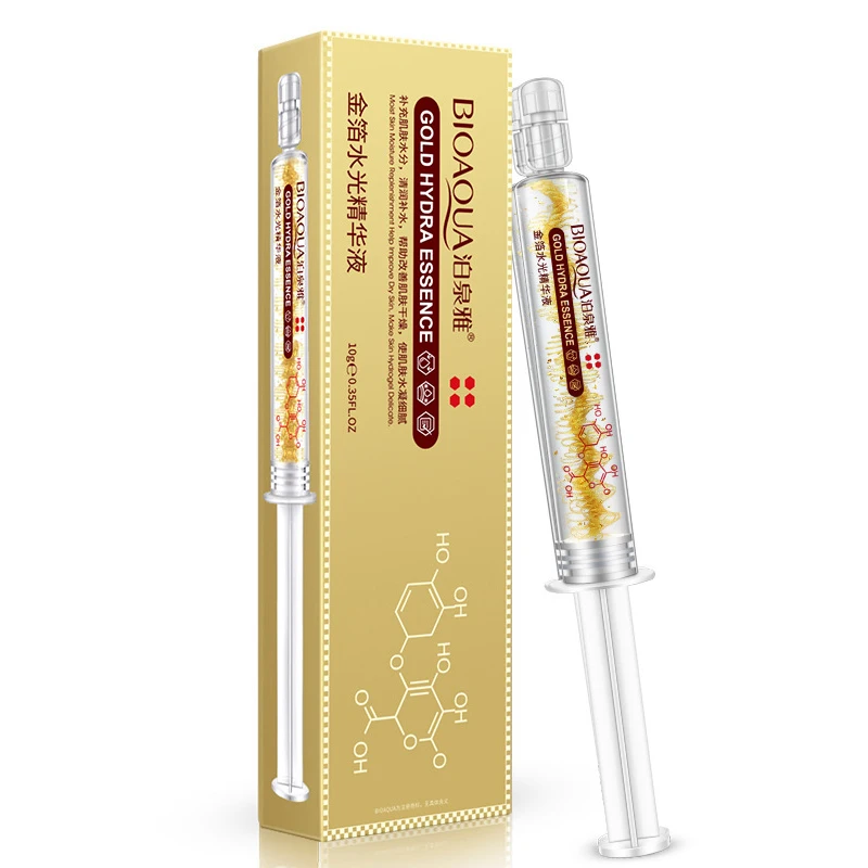 

BIOAQUA 24K Gold Hydra Essence, восстанавливающая кожу сыворотка для лица, антивозрастная, против морщин, увлажняющая сыворотка для лица для ухода за лицом