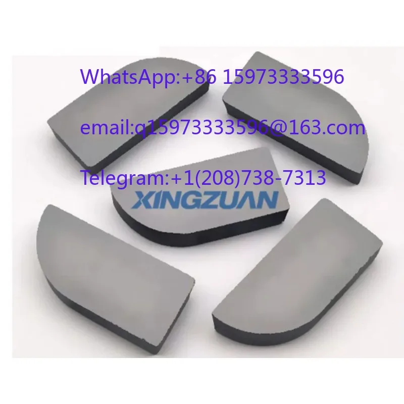 YG6 Cemented Carbide Brazed Tips and Cutting Inserts P20 HS345 B40 B50 for Metalworking and Turning Tools