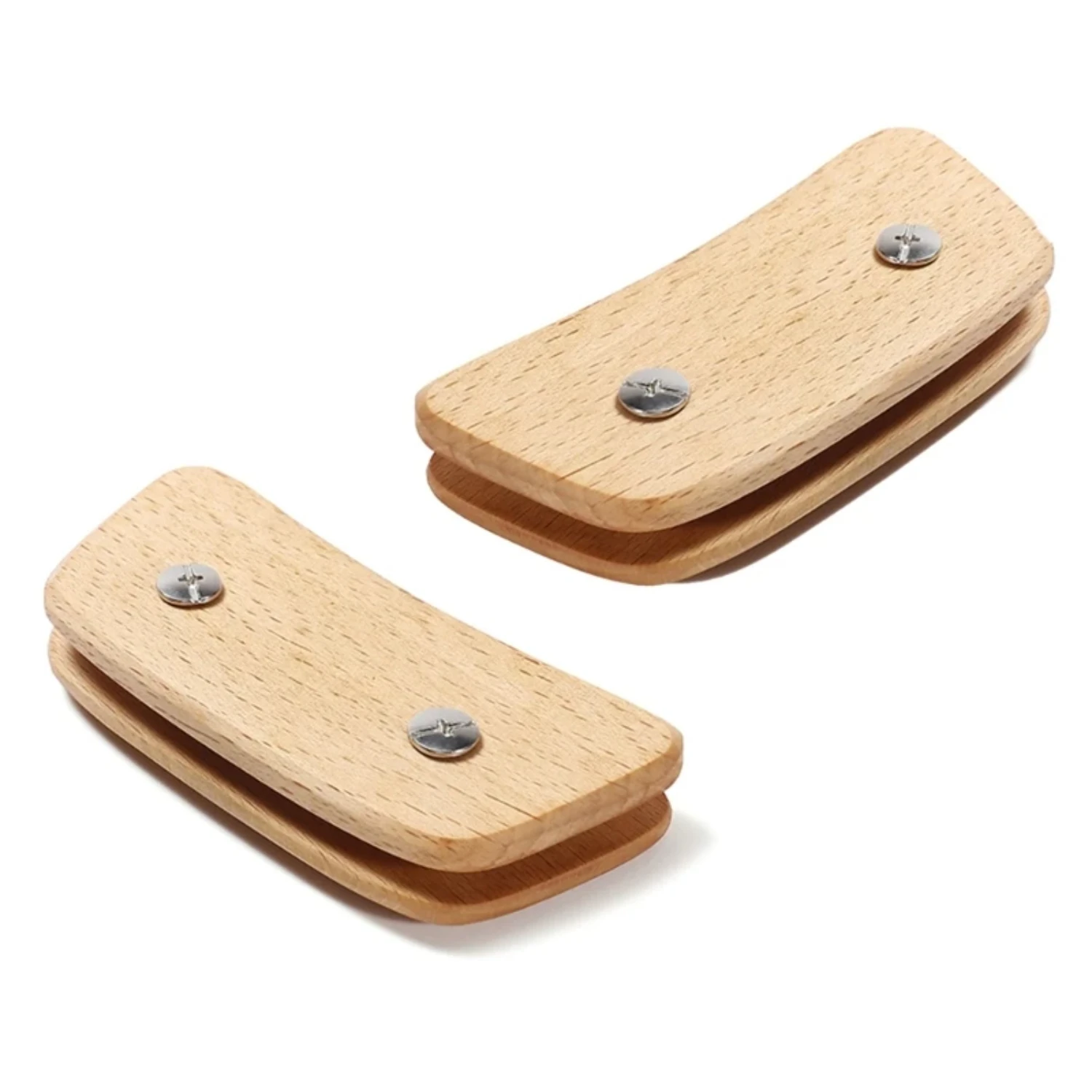 Set Of 2 Wood Barbe…